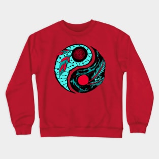 Turqred Yin Yang Crewneck Sweatshirt